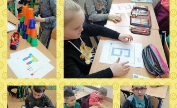 Zabawy matematyczne w 1 B