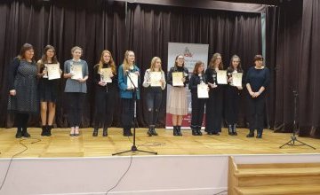 Laureatki konkursu wokalnego