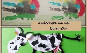 Zwierzęta z wiejskiego podwórka klasy 0a