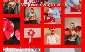 Święta majowe w 1 B