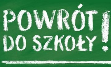 Bezpieczny powrót do szkoły !