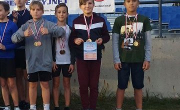 Sukces naszych uczniów w zawodach z cyklu "Czwartek Lekkoatletyczny"