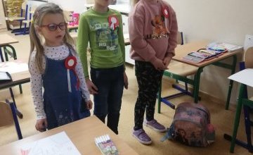 Obchody Święta Niepodległości w klasie 1 C