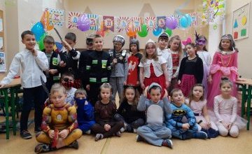 Bal karnawałowy w klasie 1 c