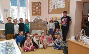 Podróż w kosmos uczniów klasy 0 C