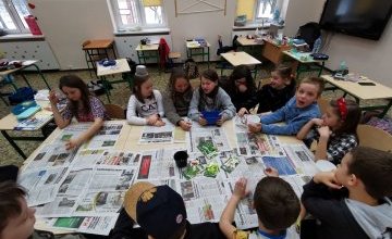Zielony kącik w klasie 3 B