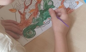 Gdzie jest zwierzę? - zajęcia  w ramach projektu "Świetliczaki na tropie zagadek "