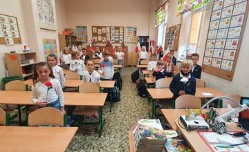  Narodowe Święto Niepodległości w klasie 1 C