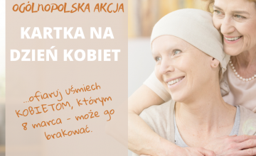 Ogólnopolska akcja ,,Kartka na Dzień Kobiet"