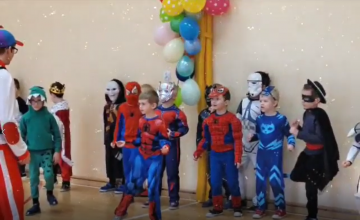 Bal karnawałowy w oddziałach przedszkolnych