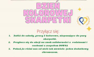 Światowy Dzień Osób z Zespołem Downa.