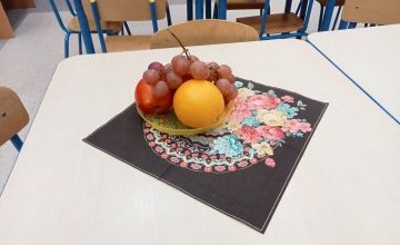 Zdrowe śniadanie na świetlicy szkolnej