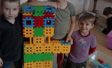 Bożonarodzeniowe konstrukcje z klocków 