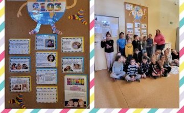 Dzień Kolorowej Skarpetki w klasie 1 a