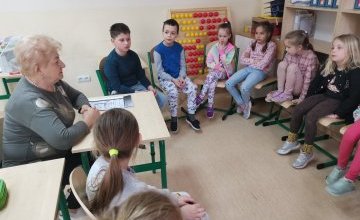 Wizyta gości z Dziennego Domu Seniora +