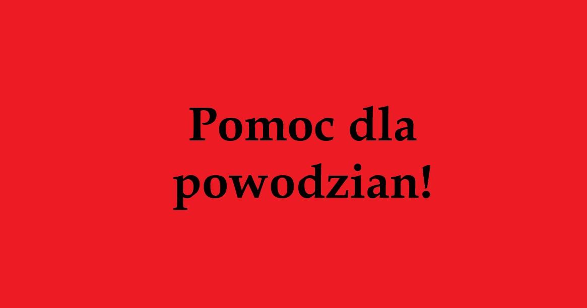 pomoc dla powodzian