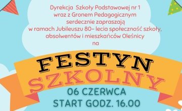 Zaproszenie na Festyn Rodzinny