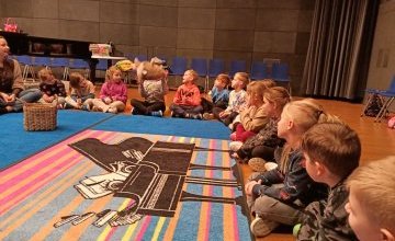 Uczniowie klasy 1b w Narodowym Forum Muzyki we Wrocławiu
