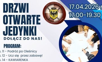 Drzwi Otwarte w „Jedynce” – Dołącz do nas!