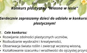 Szkolny konkurs plastyczny