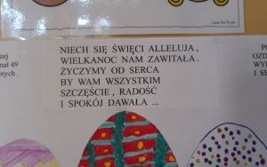 Wielkanocne kartki i plakaty w wykonaniu dzieci świetlicowych (2)