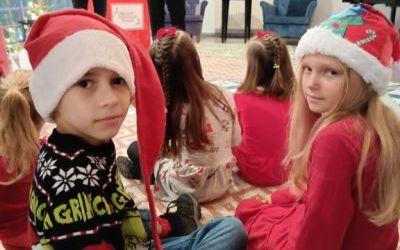 Laureaci w miejskim konkursie plastycznym" Śladami sań Świętego Mikołaja" (3)