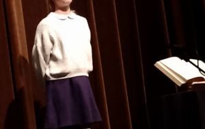 Nasi uczniowie podczas miejskich eliminacji XXIX Dolnośląskiego Konkursu Recytatorskiego "Pegazik 2026" (14)