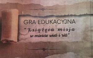 Klasa 4 a podczas warsztatów i gry edukacyjnej ”Książęca misja w mieście wież i róż” (1)