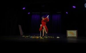 Zuzanna Głodek z klasy 7 a - laureatka Festiwalu Małych Form Teatralnych "EFFKA" (2)