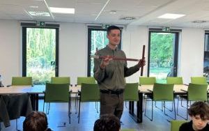 Uczniowie klasy 3a z wizytą w Nadleśnictwie Oleśnica Śląska (4)